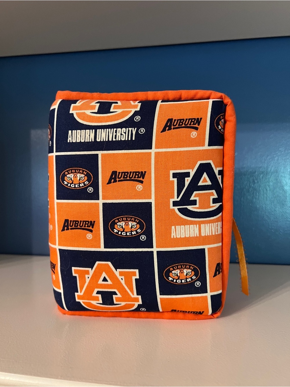 AUBURN - Quilted Photo Album - Holds 100 4” x 6” Photos - Go Tigers!